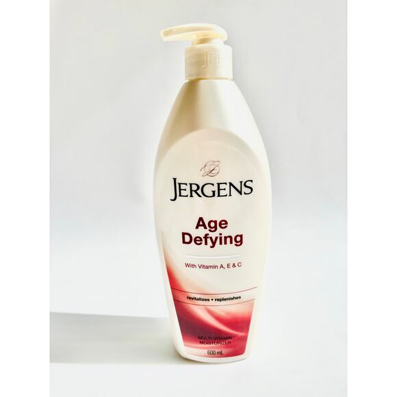 Jergens Age Defying Moisturizer 600ml Multi-Vitamin A, E, C Antioxident - Picture 1 of 2
